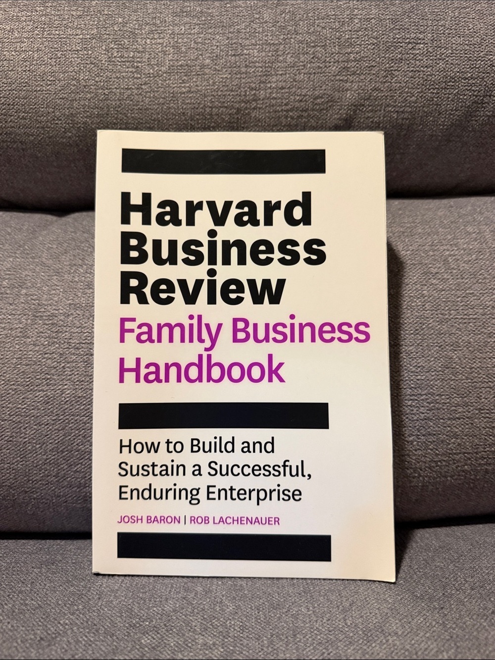 📚Harvard Business Review: Family Business Handbook
